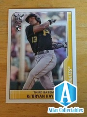 KE'BRYAN HAYES 2021 Topps Big League #182 RC Pittsburgh Pirates ROOKIE